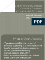 Open Access Presentation