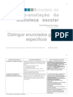 8ª sessão - metodologias de avaliação - enunciados gerais e específicos