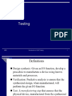 Testing: Introduction To VLSI Testing 1 MEC