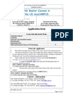 Application Form