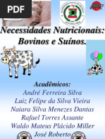 necessidades nutricionais de bovinos e suínos.ppt