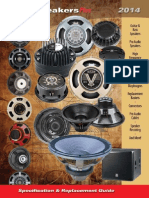 Speaker Parts Catalog PDF