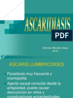 Ascaris Lumbricoides: Parasitosis Intestinal Frecuente