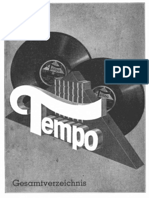 vandtæt interview Ørken 1939 - Tempo Gesamtverzeichnis 1939 PDF | PDF