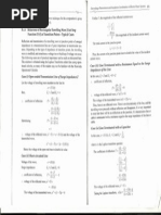 Behaviour of Rectangular Travelling Wave (Unit Step Function at Transition Points-Typical Cases