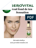 Noul Fond de Ten Sensation: Mai Multe Detalii Pe