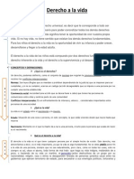 Derecho A La Vida - Charlaa PDF