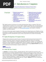 Introduction To Computers