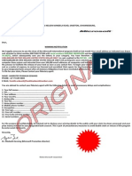 Notification Email PDF