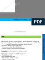 Online ERP Class Overview and SAP Fundamentals
