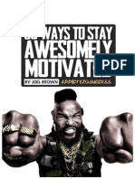 50 Ways to Stay Awesomely Motivated