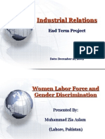 Women Labor Force & Gender Discrimination