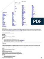 Glosar MS-DOS - Comenzi Şi Concepte MS-DOS 6.22 PDF