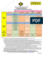 KALENDAR STPM 2015