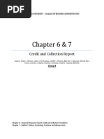 Download Chapter 6  7 - Credit and Collection Report by shairalee2014 SN242624055 doc pdf