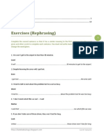 Rephrasing PDF