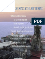 Advantages Using Coiled Tubing