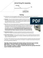 MG42 SA Firing Pin Adjustments for Reliable Function