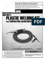 Plastic Welder Manual 96464