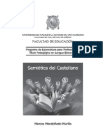 Mondoñedo Murillo Marcos - Semiotica Del Castellano PDF