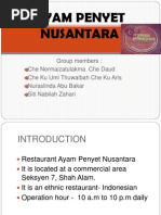 Ayam Penyet Nusantara