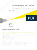 EY Venture Capital Insights 2013 Year End