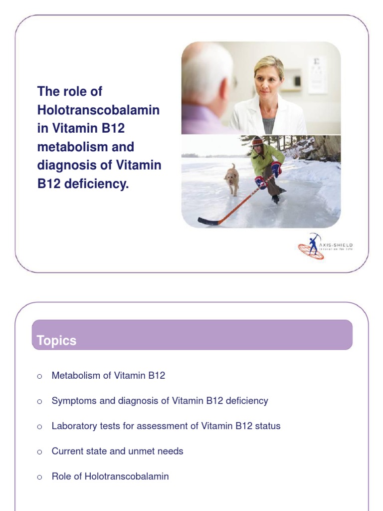 Holotranscobalamin PDF Vitamin B12 Stomach