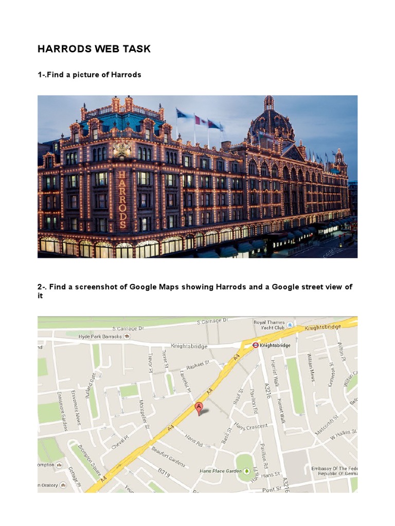 Harrods Visitor Guide & Info | PDF | Travel