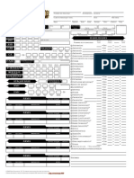 Hoja de Personaje Simplificada (Reglas Básicas) PDF