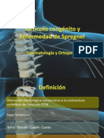 Tortícolis Congénito y Enfermedad de Spregnel