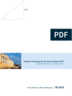 Finland's Strategy For The Arctic Region 2013 PDF