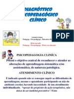 Psicopedagogia clínica: diagnóstico e avaliação