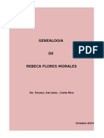 GENEALOGIA de la FAMILIA FLORES (Escazu, San Jose, Costa Rica)