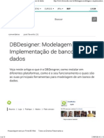 DBDesigner: Ferramenta para modelagem de banco de dados