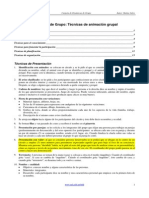 Tecnicas Grupales PDF