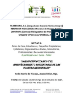 Curso Taller Farmacia Viviente 18 y 19 de Octubre 2014 Fanny, Tlacpac, Acaxochitlan, Hgo. PDF