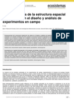 Zas _ Consecuencias de la estructura espacial de los datos en el diseño y análisis de experimentos en campo.pdf