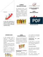 TRIPTICO - Laborales - CLIMA ORGANIZACIONAL PDF