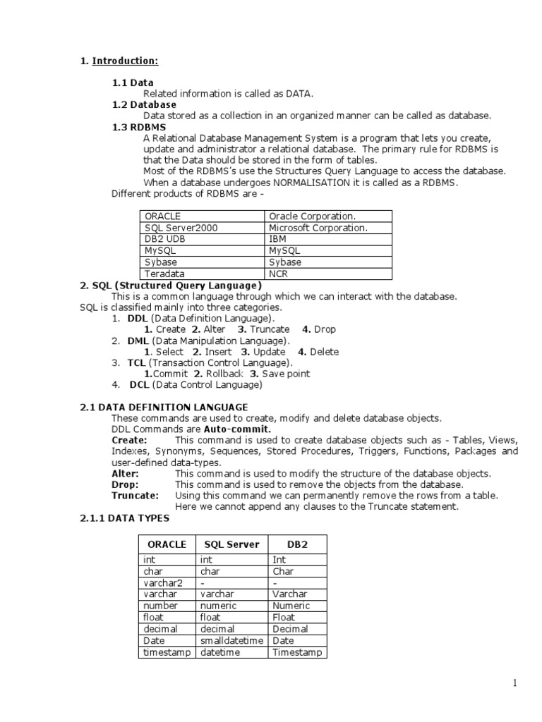 PL SQL | PDF
