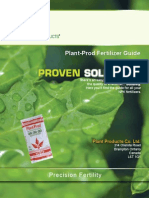 Plant-Prod Fertilizer Guide: Precision Fertility