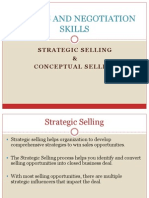 Conceptual Selling& Strategic Selling