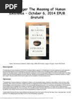 The Meaning of Human Existence Hardcover October 6 PDF