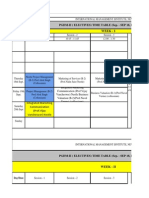 Class Schedule - Final