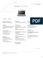 Especificaciones PDF