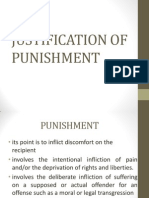 Justification of Punishment