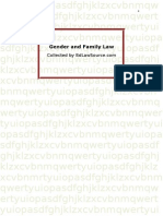 Gender and Family Law