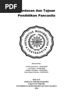 Landasan Dan Tujuan Pendidikan Pancasila