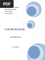 Download COURS RADAR by aerodab SN24270153 doc pdf