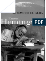Al Romper El Alba - Ernest Hemingway.pdf