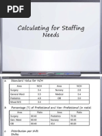 Calculating For Staffing Needs PDF